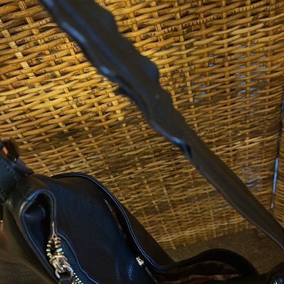 🦋 Bruce Makowski Leather Shoulder Bucket Bag - Picture 13 of 17